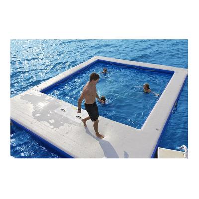 China PVC+Drop Stitch Most Competitive Price Drop Stitch PVC Inflatable Sea Pools for sale