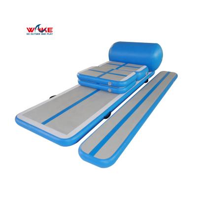 China Drop Stitch +PVC Inflatable Mattress Sport Air Track Air Camping Mat for sale