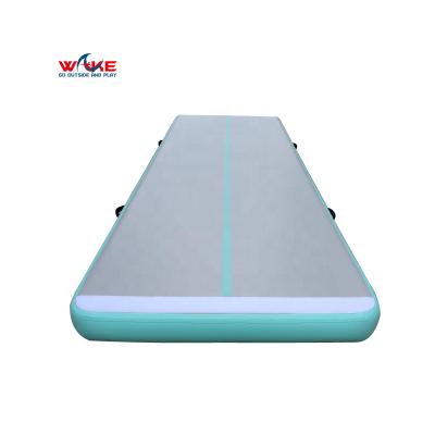 China Drop Stitch +PVC Mat Airtrack Inflatable Air Track Gym Tumbling Mat for sale