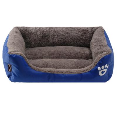 China Breathable Washable Outdoor Pet Bedding Home Cave Petcat Bed Soft Pet Plush Pet Bed for sale