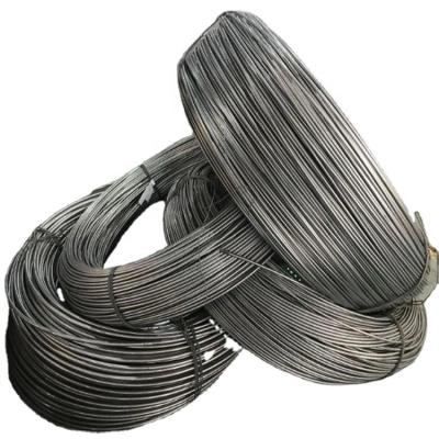 China Steel wire galvanized 3mm 4mm 5mm 6mm high carbon hot rolled steel wire rod for sale