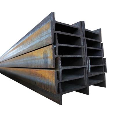 China a36 h section hot rolled iron carbon mild black Carbon Steel steel Structure steel h i beam for sale