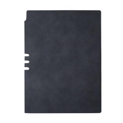 China Eco Friendly A5 Sustainable Composition Book Ruled Lined Custom Diaries Soft Cover Notebook With Pen Slot for sale