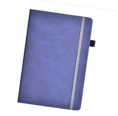 China Fashoion Manufacturer Cheap Price Pu Diary Journal With Pen Holder Leather Business Notebook Custom Notebooks for sale