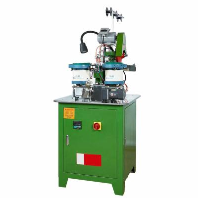 China Automatic Zipper Making Pin And Box Fixing Machine Of Open End Nylon Zipper Making Machine Line for sale