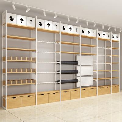 China Single-sided in stock wholesale supply Miniso store shelves display grocery equipment store miniso rack design rack for sale