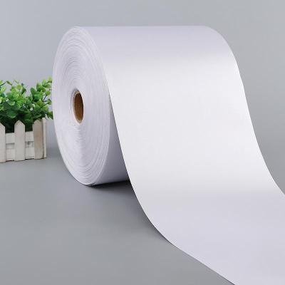 China CUSTOM SELF ADHESIVE WHITE SATIN ANTISTATIC FOR STICKER LABEL for sale