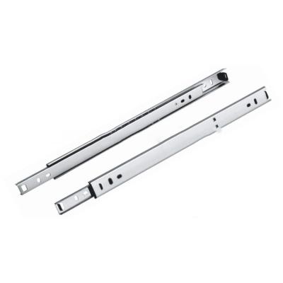 China Drawer Hot Selling 27 Mm Ball Bearing Telescopic Drawer Slide Channel Drawer Slide for sale