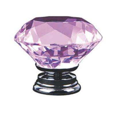 China Glory Modern Diamond Crystal Knob High Quality Handle for sale