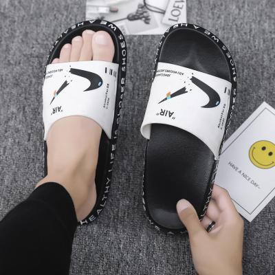 China 2021 Fashion Trend Size 39-45 Slides Sandals Design Beach Mens Slippers Summer Slides Sandals For Men for sale