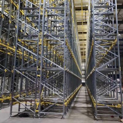 China Heavy Duty Corrosion Protection Rack Mobile Shelves Automated Mobile Storage System The Safe Of Warehouse Automated System for sale