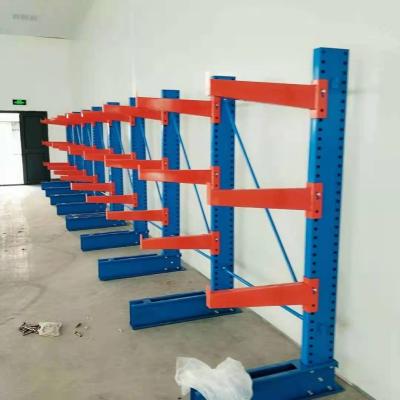 China Corrosion Protection Heavy Duty Shelf Rack Factory Storage Cantilever Racks Fabric Rolls Racks Made In China for sale