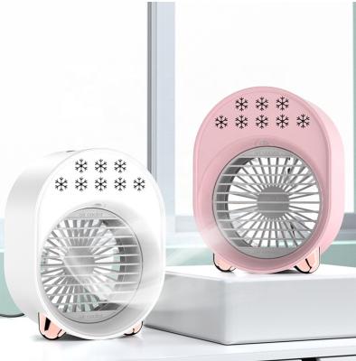 China USB Air Conditioner Large Air Volume Comfortable Household Portable Mini Cooler Cool Air Humidifier Jet Fan for sale