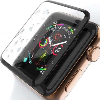 China New 2020 Ultra Thin Smart Watch Scratch Resistant Films For Apple Watch Tempered Glass Screen Protector Smart Watch 99% High Clear Grade AAA for sale