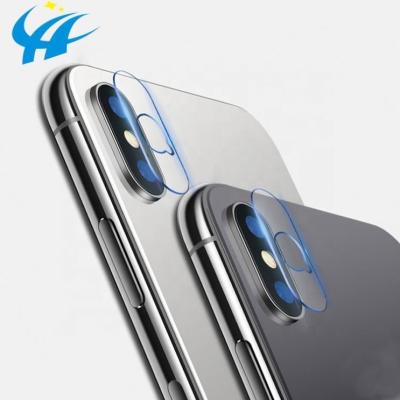 China Wholesale Fanshion Ruyu 0.3mm Clear Phone Camera Lens Tempered Glass Screen Protector For iPhone Series for sale