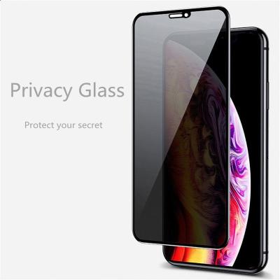 China No Bubble Anti Spy High Quality Tempered Glass Screen Protector for sale