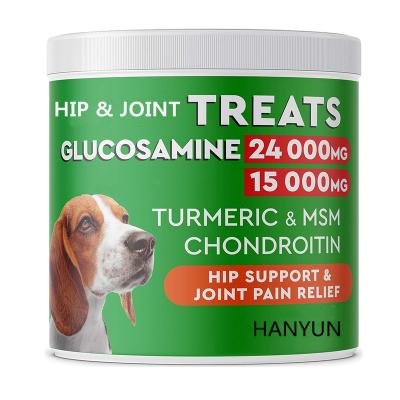 China Viable HANYUN-in stock hot selling hip and joint chews contain MSM, glucosamine and chondroitin for sale