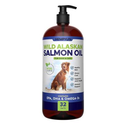 China Stocked Liquid Pet Food Supplement with Wild Alaskan Salmon Oil for Dog to Support Joint, Brain and Immune System for sale