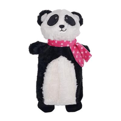 China FLANNEL factory direct cheap hot water bottle and panda animal blanket for sale