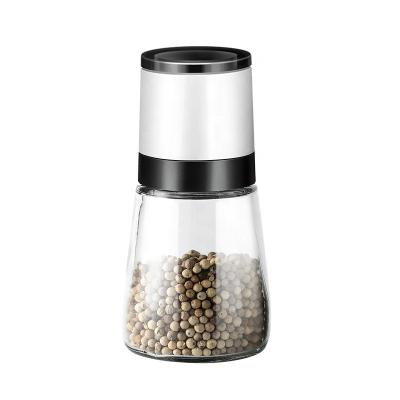 China Viable Cheap Salt And Pepper Mills Mill With Ceramic Burr Of Glass Bottle Jar for sale