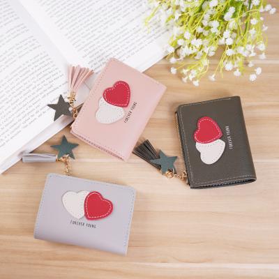 China Famous Mini Women Wallets Purses Female Small Wallet Waterproof Leather Luxury Brand Short Coin Zipper Purse Credit Card Holder for sale