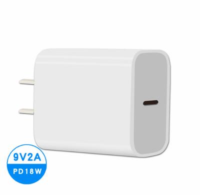 China Mobile Phone New Product Eu Us Type C Cable Adapter 18w Pd18W British Mobile Phone USB Fast Charger Wall Charger for sale