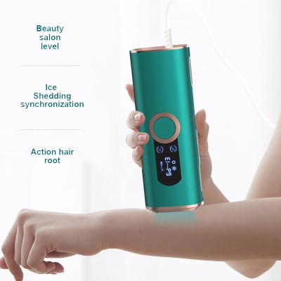 China Custom OEM Logo Laser Removal Depilatore Mini Painless Dropshipping Home Portable Permanent Hair Removal Machine Laser IPL Machine for sale