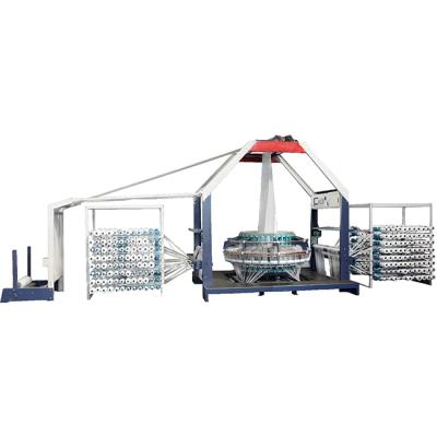 China PP Woven Rice Bag Plastic 4 Circular Shuttle Loom for Rice Woven Bag Making Machine and Woven Bag Production Line for sale