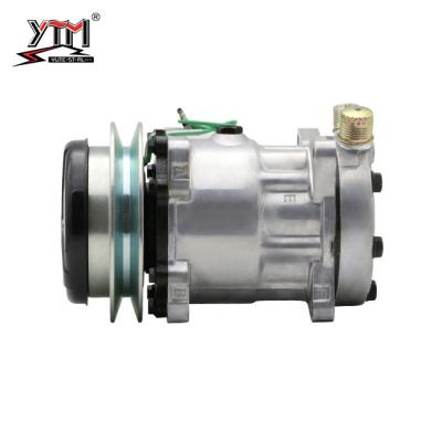 China Hefei Zhenyu 24v electric automotive HS007 7H15 for ZY air conditioning compressor for sale