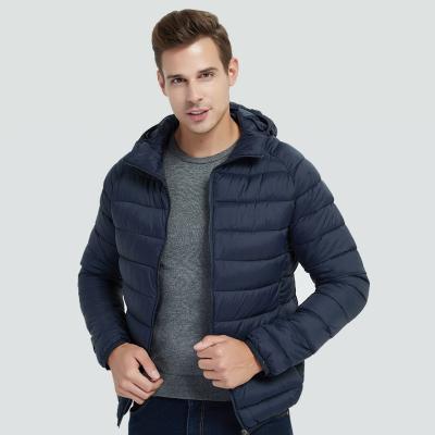 China Warm Casual Winter Breathable Outdoor Anorak Insulated Hooded Coat Plus Size Padded Custom Made Stripper Jacket Comforter Jacket Men for sale