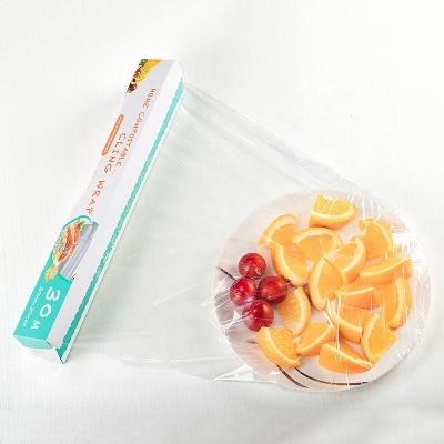 China Moisture Proof Compostable Food Juice Milk Packaging Cling Film For Supermarket for sale