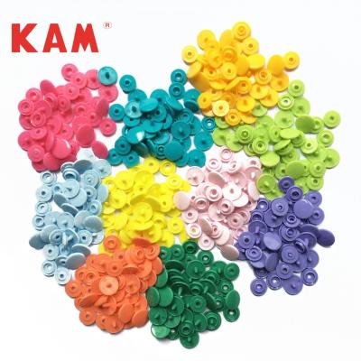 China Viable matt or grossy kam plastic snap buttons for children clothes for sale