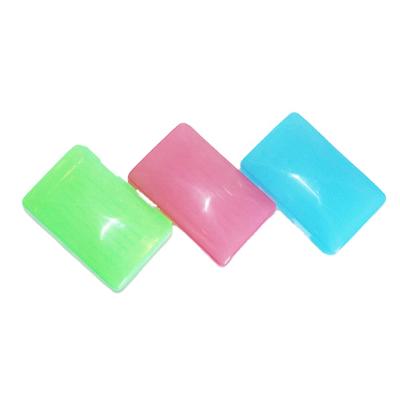 China Cheap Travel Skin Care Cream Colored Plastic Printable Essential Square Soap Dish for sale