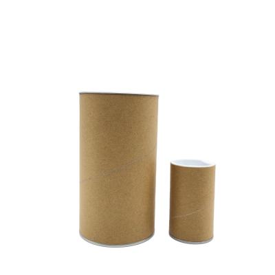 China Food Grade Compostable Round Biodegradable Tea Cylinder Container Recyclable Customized Packaging Paper Tube for sale