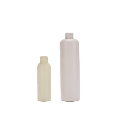 China Cosmetic 100ml 300ml export high quality round shoulder ACP environmental friendly plastic bottle with competitive price for sale