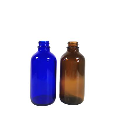 China 120cc Pharmaceutical Amber Small Empty Fine Mist Spray Essential Oils Glass Bottle for sale