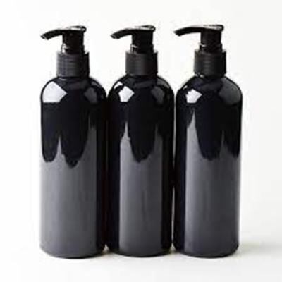 China Household Products Wholesale New Style 120Ml Petg Recyclable Plastic Black Cosmetic Shampoo Bottle for sale