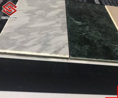 China Aluminum-plastic Modern Natural Marble Stone Composite Panel Standard 5mm For Exterior Curtain Wall for sale