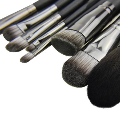 China Angular Blush Luxury High Quality Cruelty Free Nylon Hair Eco Goat Hair Eyeshadow Foundation Synthetic Makeup Brush for sale