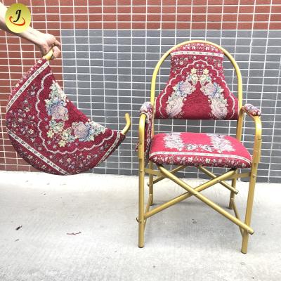 China Wholesale High Quality Hot Sale Gold Islam Muslim Frame Prayer Chair for sale