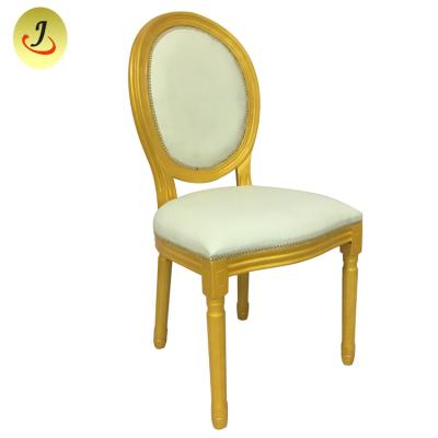 China Modern French Style Dining Chair Louis Ghost Arm Chair Ghost Wooden Armless Chair for sale