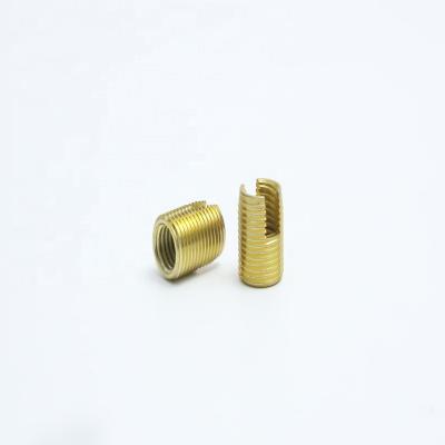 China General Industry Brass And Copper Material Of Fastener Function Inserted Embedded Nuts Use For Furniture Wood Knurled CNC Machine for sale