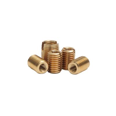 China Heavy Industry Brass Self-Tapping Threaded Inserts for sale