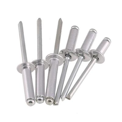 China Wholesale 2.0-6.4mm GB POP Series Aluminum Round Rivet Head Easy/Smooth Tapping Aluminum Blind Rivets for sale