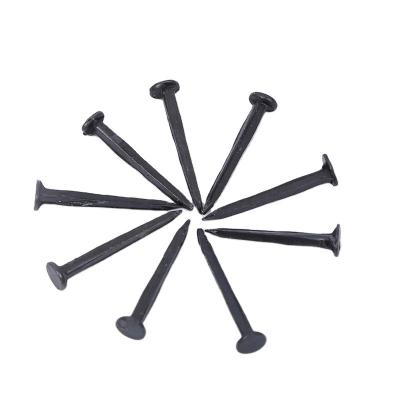 China Durable Wholesale Custom Nail Cap Black Steel Concrete Nails for sale