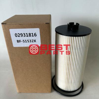 China High Performance Fuel Filter Elements 02931816 04297079 PU840X FF264 E418KPD142 For Industrial Engine Parts for sale