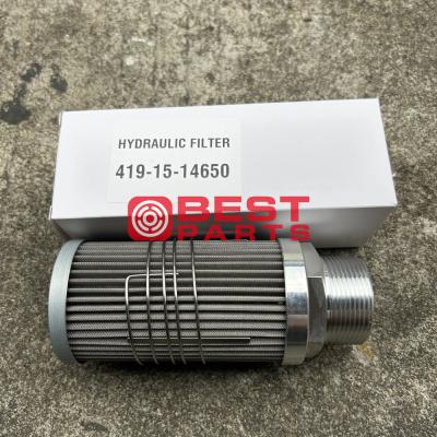 China OEM Hydraulic Oil Inlet Filter Strainer 419-15-14650 4191514650 For Loader Gearbox WA380-3 for sale