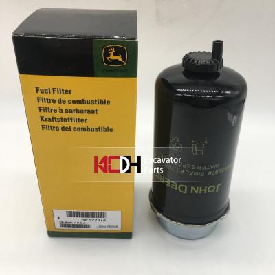 China John Deere Excavator Engine Parts Fuel Filter Element RE522878 P551422 for sale