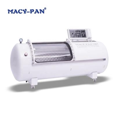 China Skin Tighten MacyPan 1.5 ATA Oxygen Therapy Lying Hard Hyperbaric Oxygen Chamber For Sale 28 inch for sale