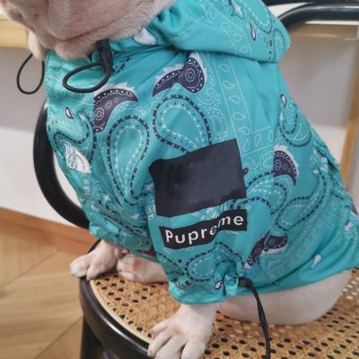 China Sustainable Pet Clothing French Bulldog Fashion Luxury Pet Clothes Dogs Jacket Coat for sale